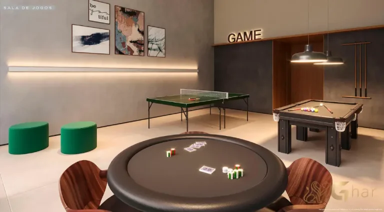 Salão de jogos em condomínio residencial no bairro Santana Zona Norte de São Paulo