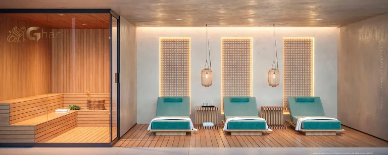 Área de spa em condomínio residencial no bairro Santana Zona Norte de São Paulo