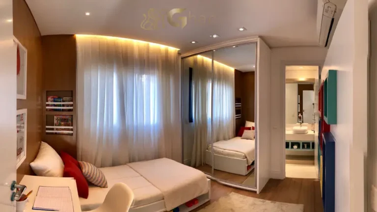 Suíte em apartamento decorado no bairro Santana São Paulo