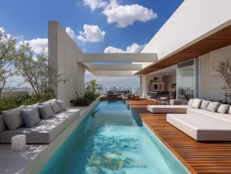 Cobertura de alto padrão da Tecnisa Construtora em São Paulo