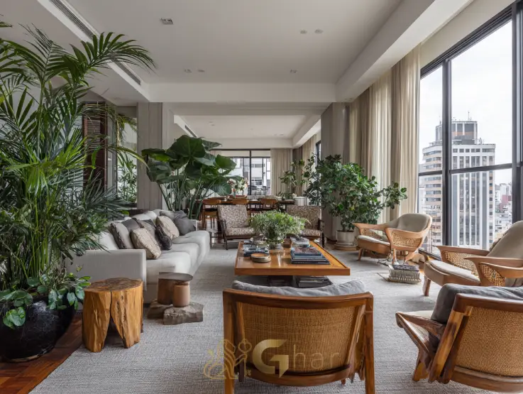 varanda de apartamento em Santana Zona Norte em rua tranquila e residencial