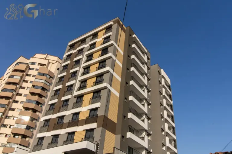 Varandas da fachada do Bienvenu Edifício no bairro Santana em São Paulo