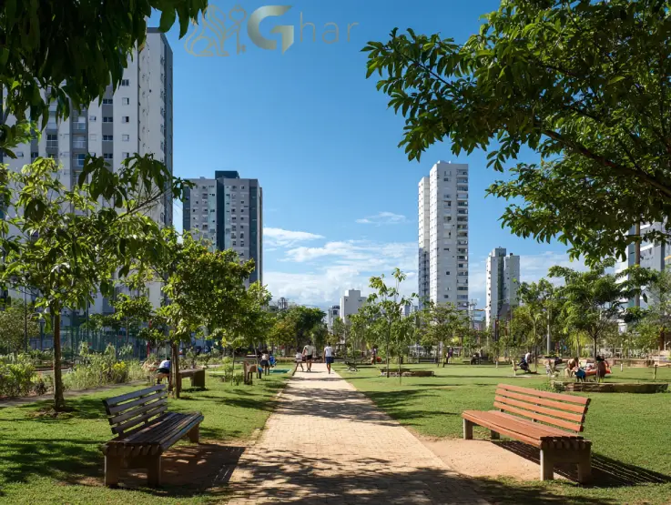Áreas verdes no Tucuruvi SP com vegetação e espaço para lazer na Zona Norte