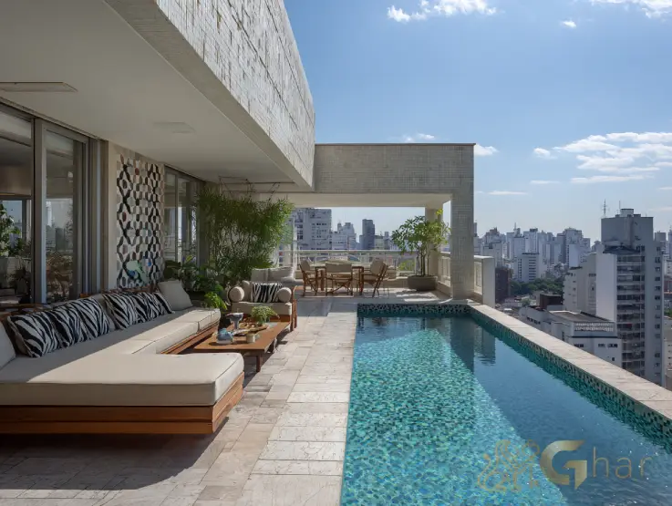 Cobertura com piscina no Jardim São Paulo SP em condomínio residencial de alto padrão