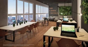 Coworking do condomínio Via Tucuruvi no bairro Tucuruvi em São Paulo
