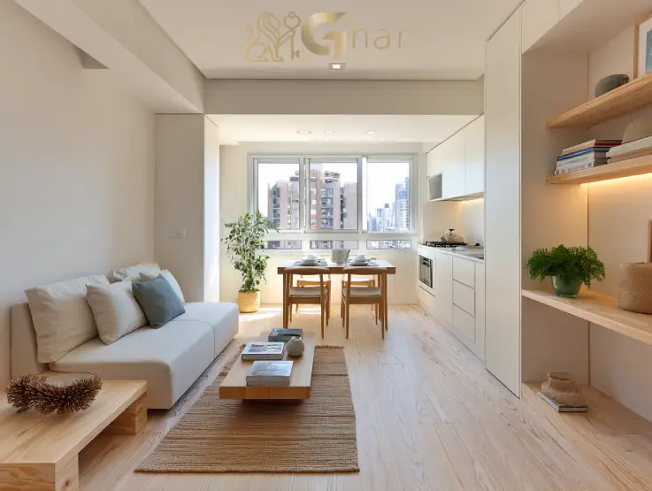 Cozinha de apartamento 1 dormitório no Jardim São Paulo Zona Norte de São Paulo