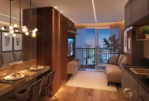 Cozinha em condomínio com apartamentos decorados no Tucuruvi São Paulo