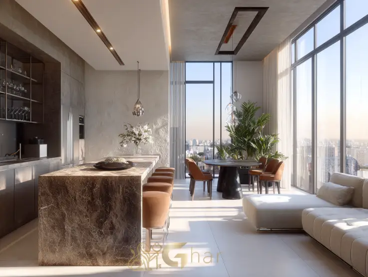 Cozinha de apartamento na Zona Norte de São Paulo