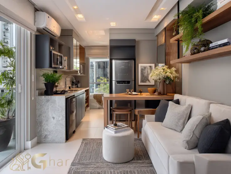 Cozinha de apartamento na Zona Norte de São Paulo