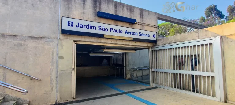 Entrada da estação Jardim São Paulo metrô Zona Norte São Paulo