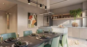 Espaço gourmet em condomínio com lazer em apartamentos na Parada Inglesa São Paulo