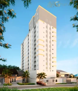 Fachada de condomínio residencial na Parada Inglesa Zona Norte de São Paulo
