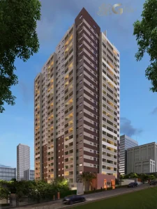 Fachada em condomínio com apartamentos no Tucuruvi São Paulo