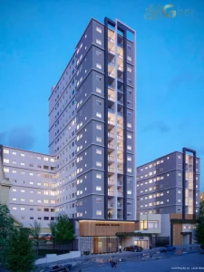 Fachada do condomínio Residencial Season no bairro Tucuruvi em São Paulo