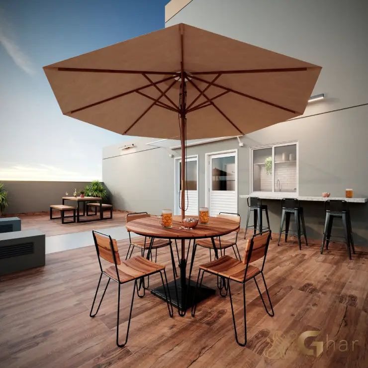 Espaço gourmet do condomínio Lares Parada Inglesa no bairro Parada Inglesa em São Paulo