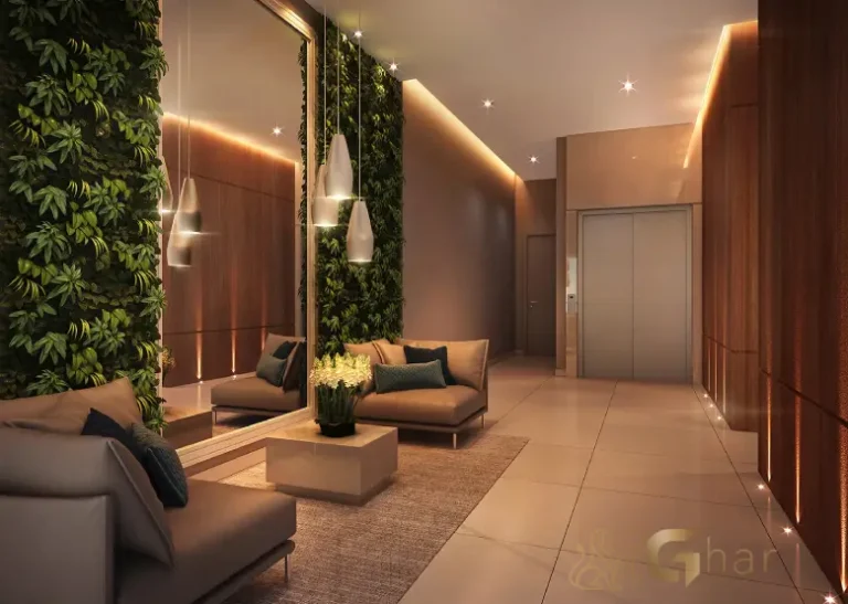 Hall social em condomínio com apartamentos na Parada Inglesa São Paulo