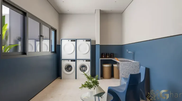 Lavanderia compartilhada em condomínio com apartamentos no Santana São Paulo