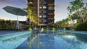 Planta de implantação do térreo do Verdant Parque Resort, condomínio da Lavvi com apartamentos no Tucuruvi, Zona Norte de São Paulo, com áreas comuns e lazer.