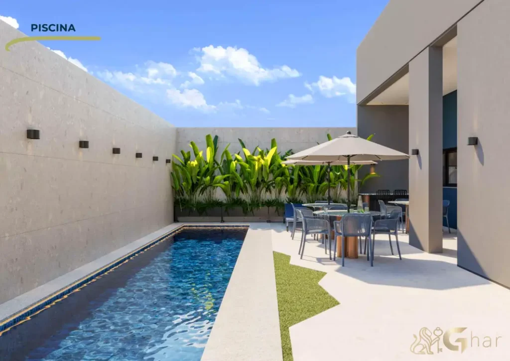 Piscina em condomínio com lazer em apartamentos no Santana São Paulo