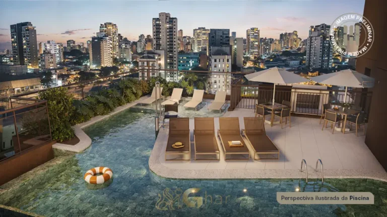 Piscina em condomínio com lazer em apartamentos no Jardim São Paulo São Paulo
