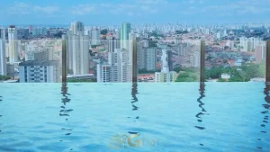 Piscina em condomínio com lazer em apartamentos na Parada Inglesa São Paulo