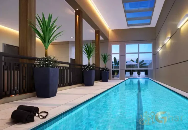 Piscina em condomínio residencial no Jardim São Paulo Zona Norte de São Paulo