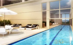 Piscina em condomínio residencial no Jardim São Paulo Zona Norte de São Paulo
