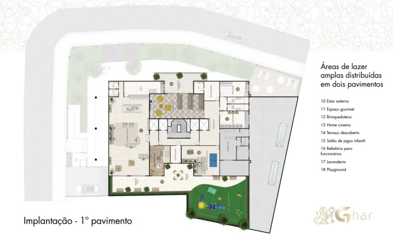 Planta de implantação de condomínio residencial no Jardim São Paulo Zona Norte de São Paulo
