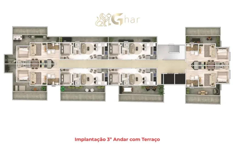 Planta de implantação em condomínio residencial na Parada Inglesa Zona Norte de São Paulo