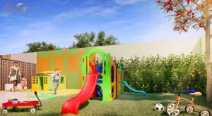 Área de playground em condomínio residencial no Tucuruvi Zona Norte de São Paulo
