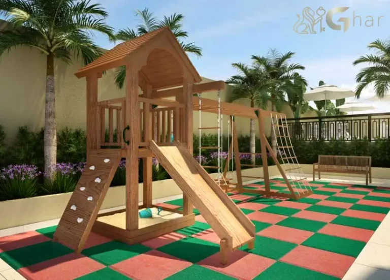 Playground do condomínio Piazza San Giovanni no bairro Jardim São Paulo em São Paulo