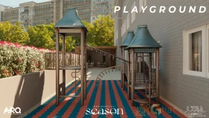Playground em condomínio com apartamentos no Tucuruvi São Paulo