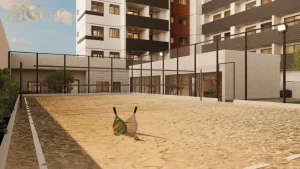 Quadra de areia em condomínio com lazer em apartamentos no Tucuruvi São Paulo