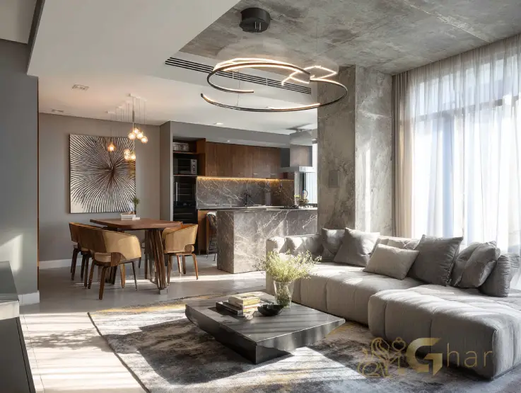 Sala em apartamento 2 quartos no Tucuruvi São Paulo com ambiente integrado