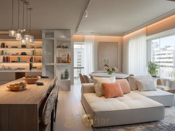 Sala de apartamento compacto no Jardim São Paulo SP custo de vida Zona Norte