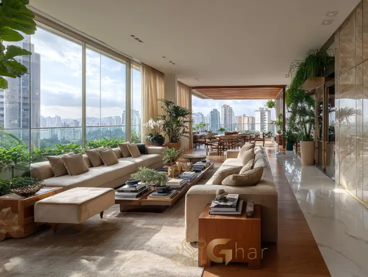 Sala de apartamento no Jardim São Paulo Zona Norte SP com custo de vida e padrão residencial