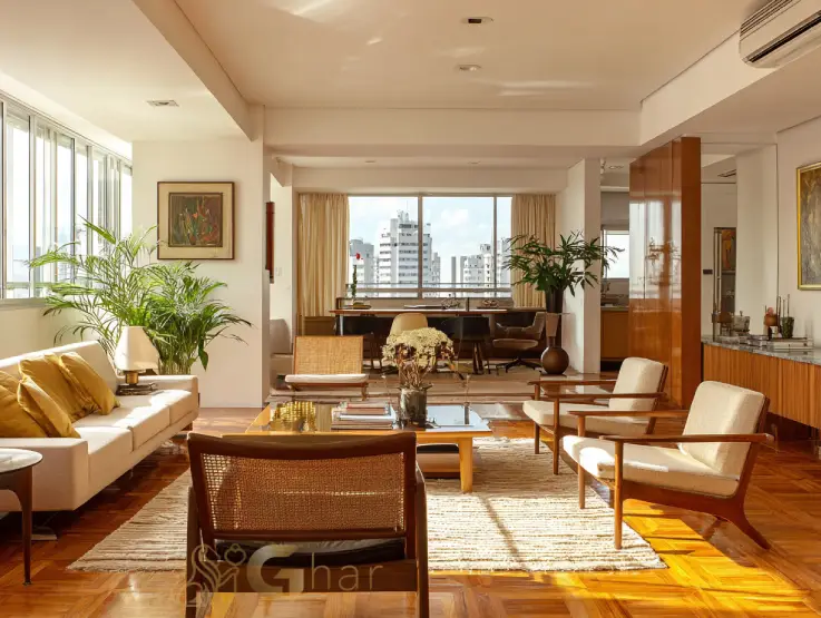 Sala de apartamento no na Zona Norte de São Paulo