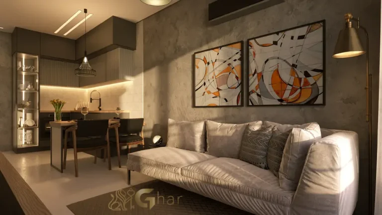 Sala do apartamento decorado do Place Station Parada Inglesa na Parada Inglesa em São Paulo