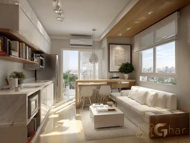 Sala de apartamento na Parada Inglesa Zona Norte São Paulo com ambiente residencial