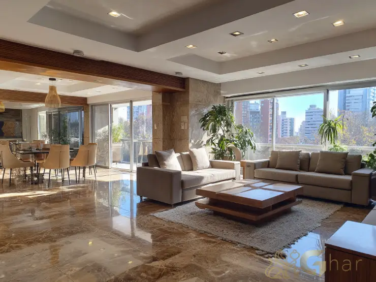 Sala ampla em apartamentos de 3 dormitórios no Jardim São Paulo SP com espaço para convivência