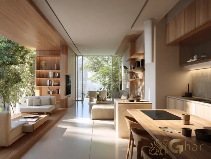 Sala de apartamento até 1 milhão no Tucuruvi com ambiente moderno e integrado