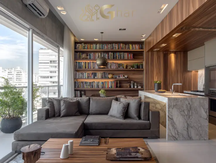 Sala de apartamento na Zona Norte de São Paulo com potencial de valorização