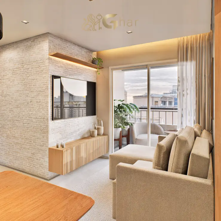 Sala de estar em apartamento na Parada Inglesa São Paulo Título: Sala de Estar Home Parada Inglesa