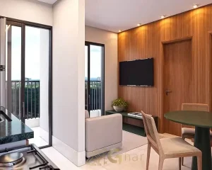 Sala de jantar em condomínio residencial no Tucuruvi Zona Norte de São Paulo
