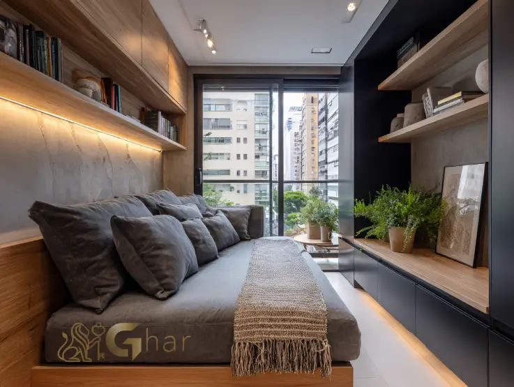 Apartamento studio compacto próximo ao metrô na Zona Norte de São Paulo