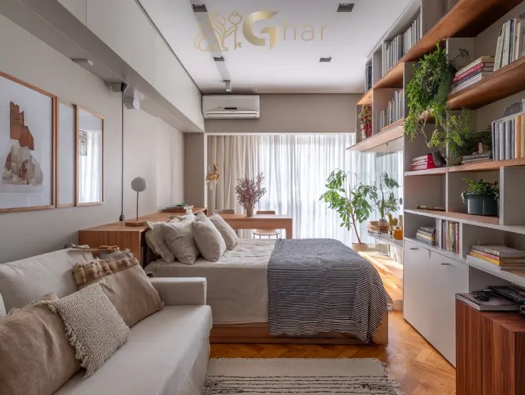 Studio de apartamento barato no Tucuruvi Zona Norte de São Paulo com planta compacta e funcional