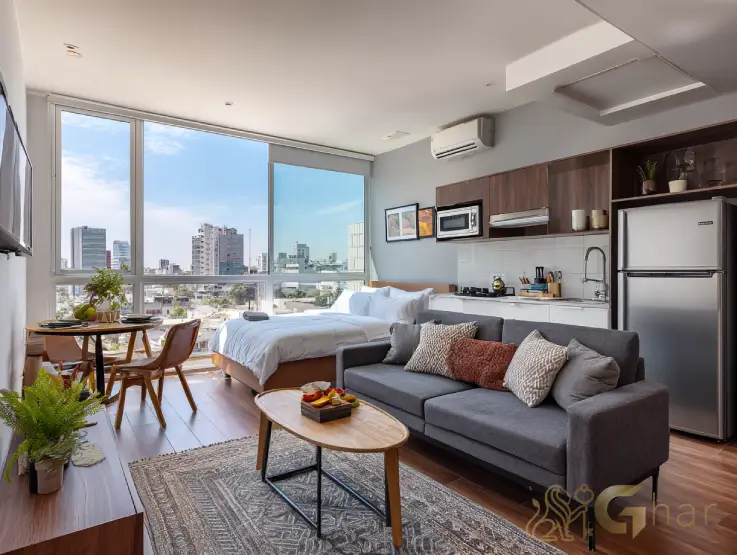 Studio próximo ao metrô Tucuruvi com layout compacto na Zona Norte de São Paulo