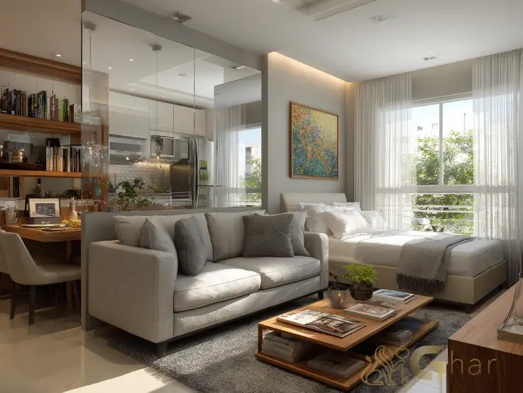 Studio moderno na Zona Norte com alta demanda de aluguel e rendimento