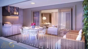 Varanda gourmet em condomínio residencial no Jardim São Paulo Zona Norte de São Paulo