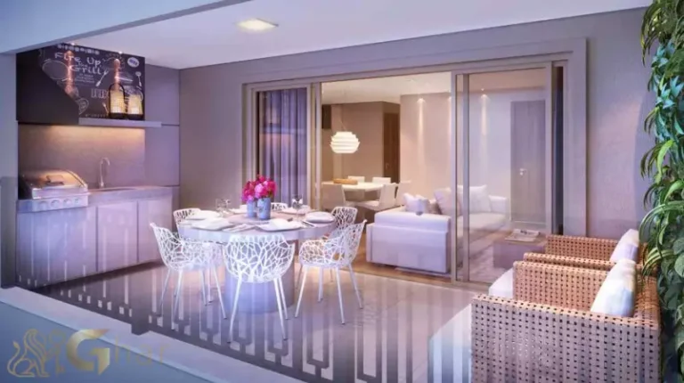 Varanda gourmet em condomínio residencial no Jardim São Paulo Zona Norte de São Paulo